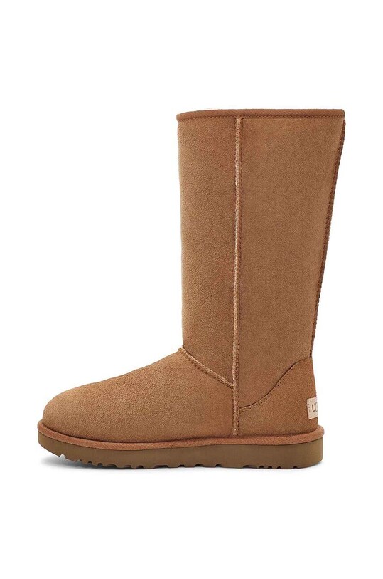 Замшевые сапоги UGG коричневый 1016224.CHE