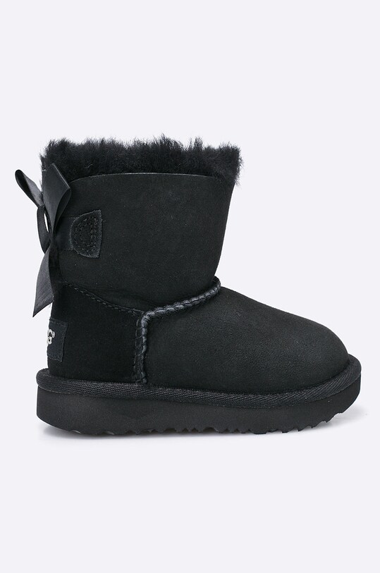 UGG - Detské topánky Mini Bailey Bow II čierna 1017397T.BLK