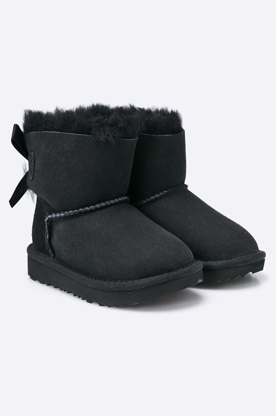 UGG - Buty dziecięce K MINI BAILEY BOW II 1017397T.BLK czarny KW17