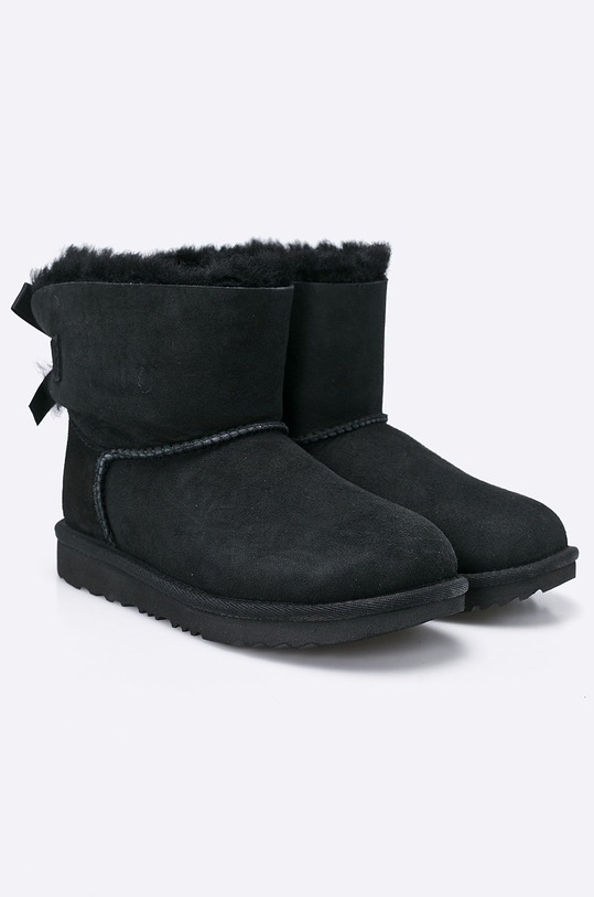Zimné topánky UGG Mini Bailey Bow Ii 1017397K.BLK čierna AW21