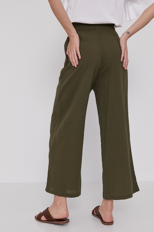 Odzież Spodnie damskie culottes zielone RS20.B05 zielony