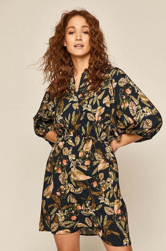 Sukienka damska wzorzysta RS20.SUD578 multicolor RS20