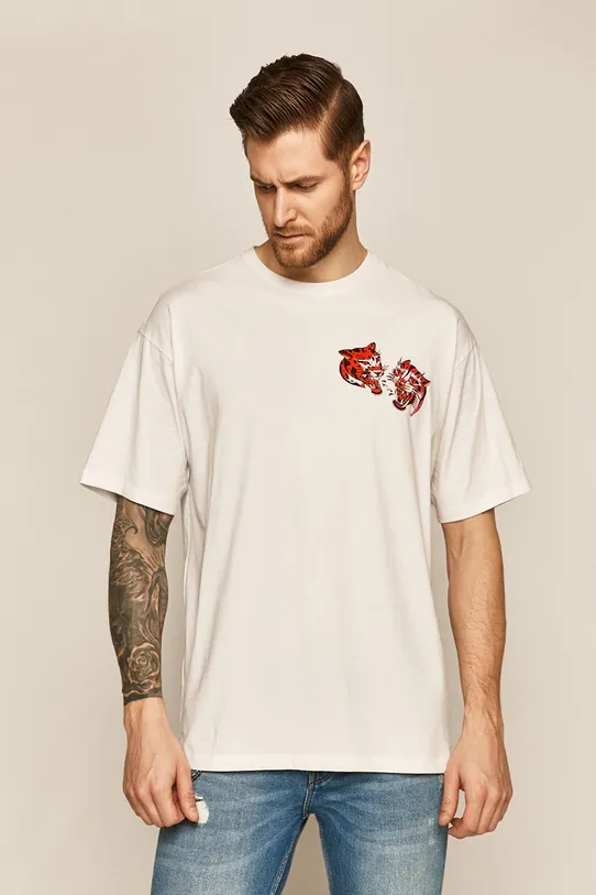 Odzież T-shirt męski by Gruby Kruk, Tattoo Konwent biały RS20.TSM569 biały