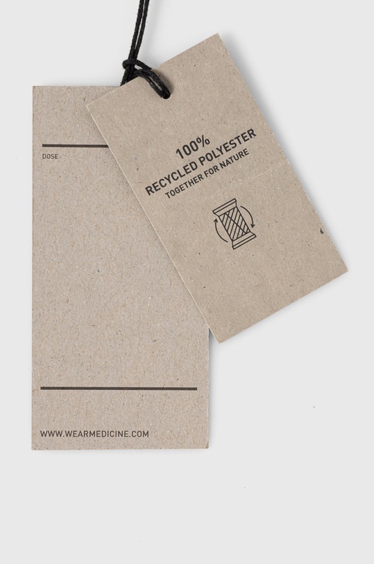 Bluzka damska z recyklingowanego poliestru biała RS21.BDD701