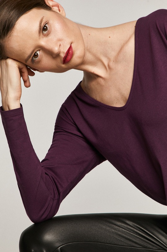 Medicine - Longsleeve Basic bawełna fioletowy RS21.BUD020