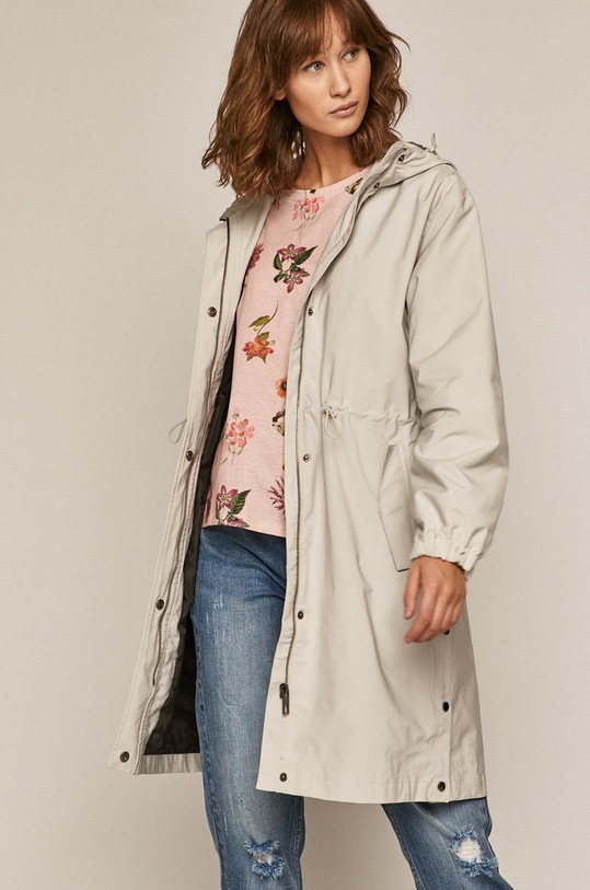 Parka damska szara RS21.KPD601 szary RS21