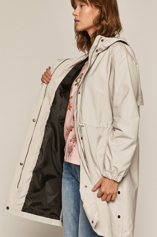 Parka damska szara RS21.KPD601