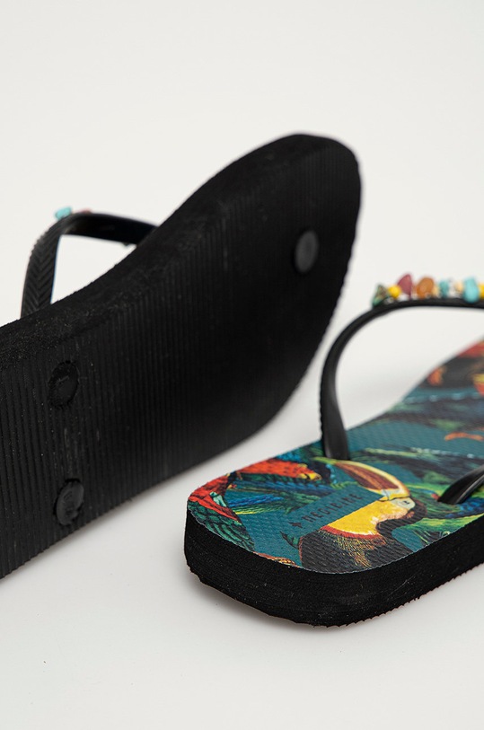 Japonki damskie zielone turkusowy RS21.OBD820