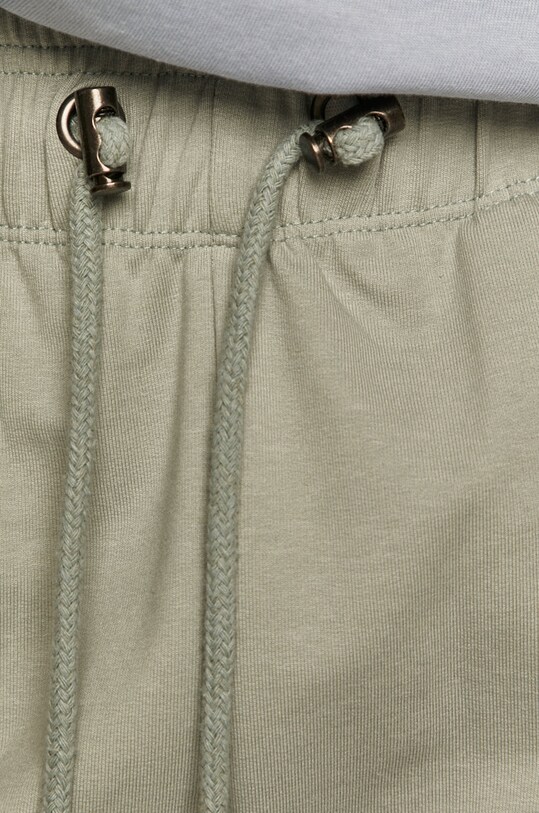 Spodnie damskie dresowe z bawełny organicznej turkusowe turkusowy RS21.SPD060