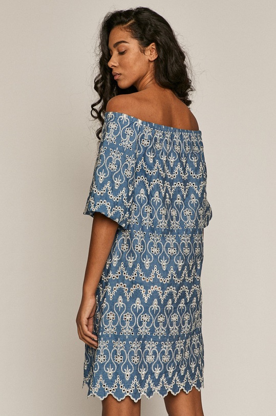 Odzież Medicine - Sukienka Summer Linen RS21.SUD703 niebieski