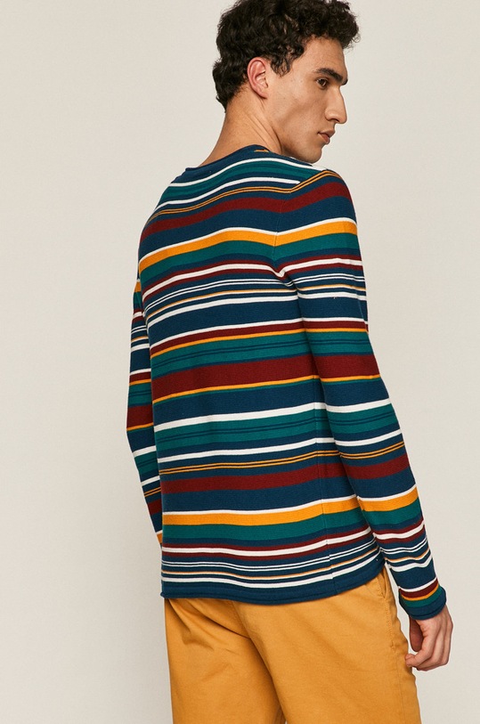 Odzież Sweter męski w paski RS21.SWM600 multicolor