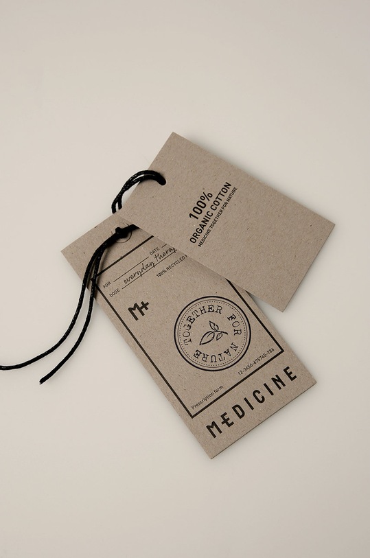 T-shirt męski z bawełny organicznej biały RS21.TSMA05 biały