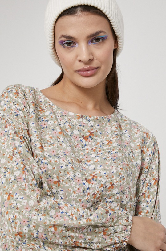 Blúzka dámska Basic tyrkysová RS22.BDD020