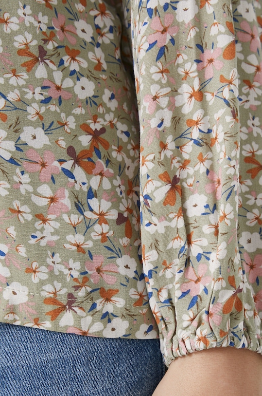 Blúzka dámska Basic RS22.BDD020 tyrkysová