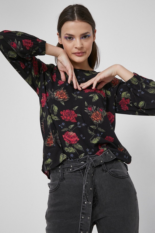 Blúzka dámska Commercial čierna RS22.BDD021