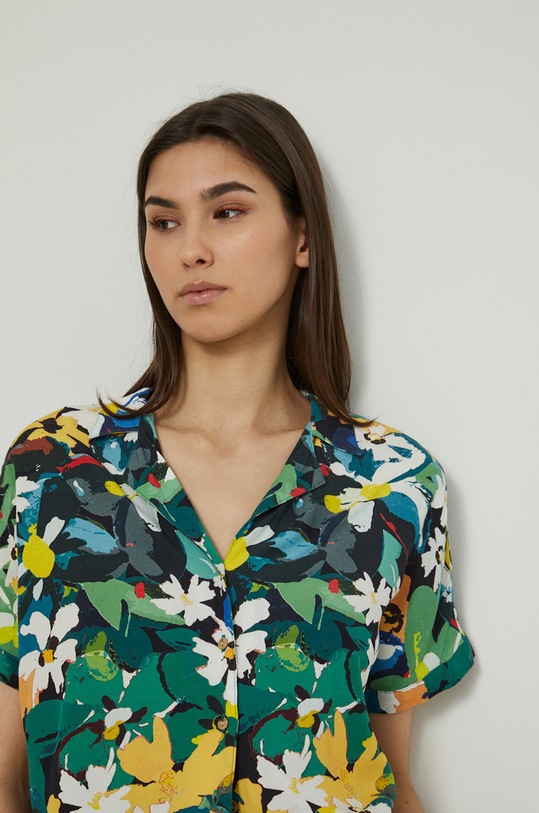 Bluzka damska Projekt: Wakacje multicolor casual multicolor RS22.BKDA50