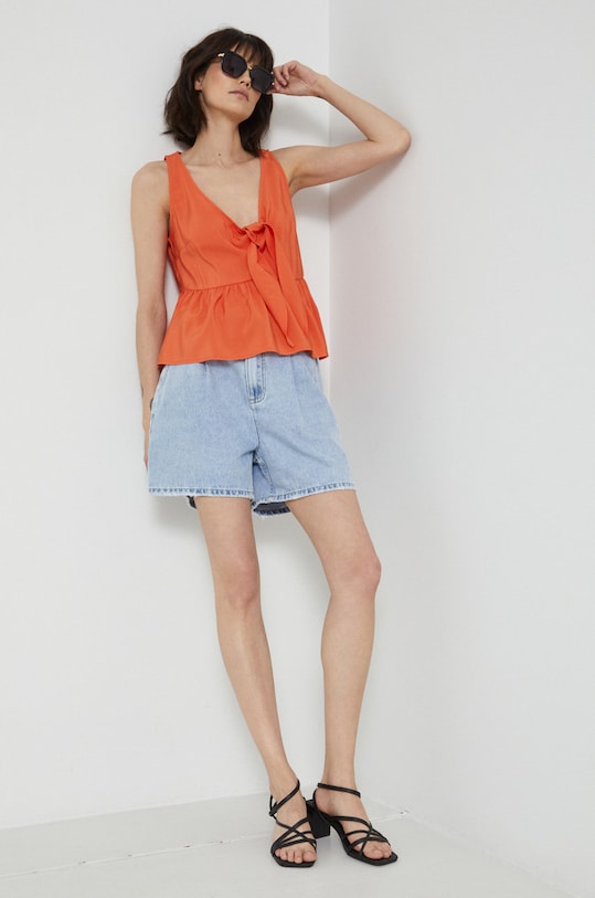 Halenka dámská Exotic Clash relaxed oranžová RS22.BKDC11