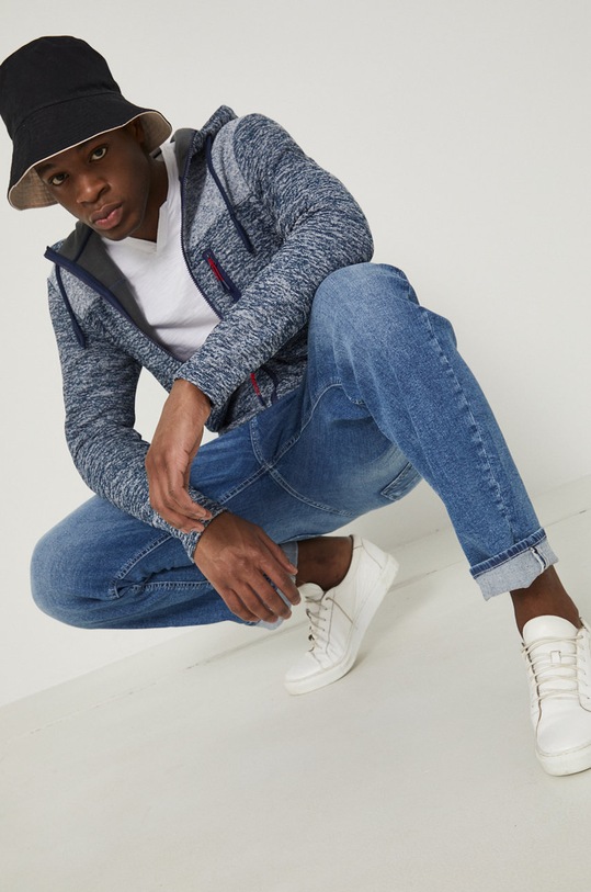 Longsleeve bawełniany gładki biały RS22.BUM061 biały RS22