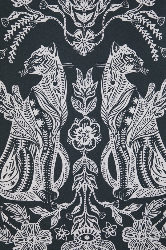 Lifestyle i travel Leżak w stylu boho czarny RS22.GAU609 czarny