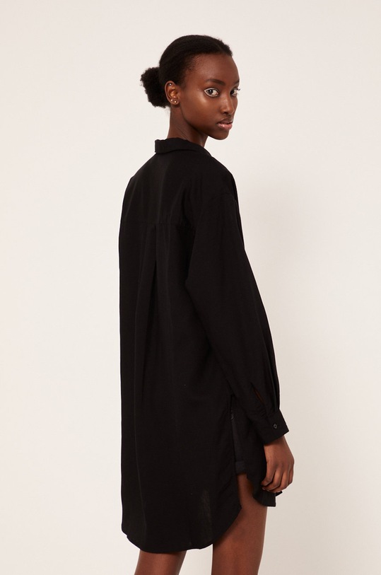 Oblečenie Ľanová košeľa Medicine RS22.KDD904 čierna