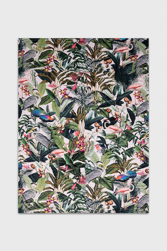 Koc w tropikalny wzór multicolor RS22.KOU604