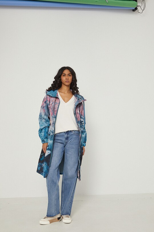 Parka damska przejściowa multicolor RS22.KPD502 multicolor RS22