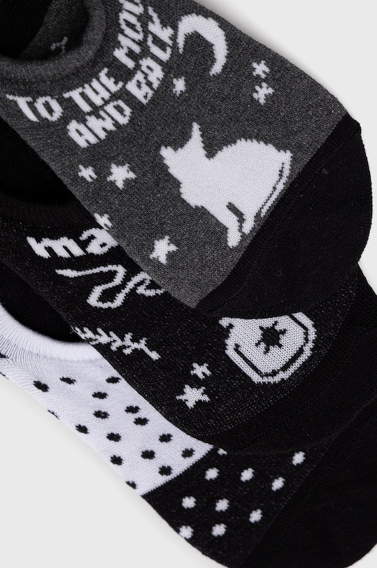 Skarpetki damskie bawełniane "To the moon and back" (3-pack) multicolor RS22.LGD517 multicolor RS22