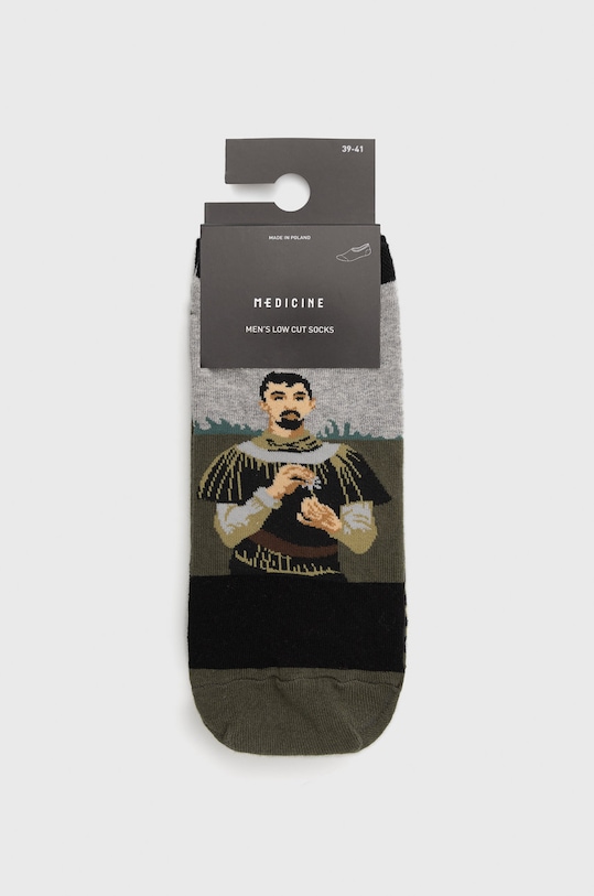 Skarpetki męskie bawełniane Eviva L'arte (2-pack) multicolor RS22.LGM917 multicolor RS22