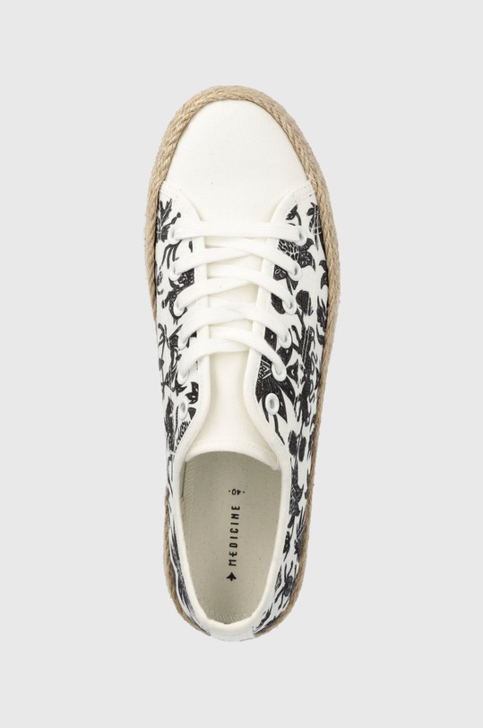 Medicine espadryle biały RS22.OBD710