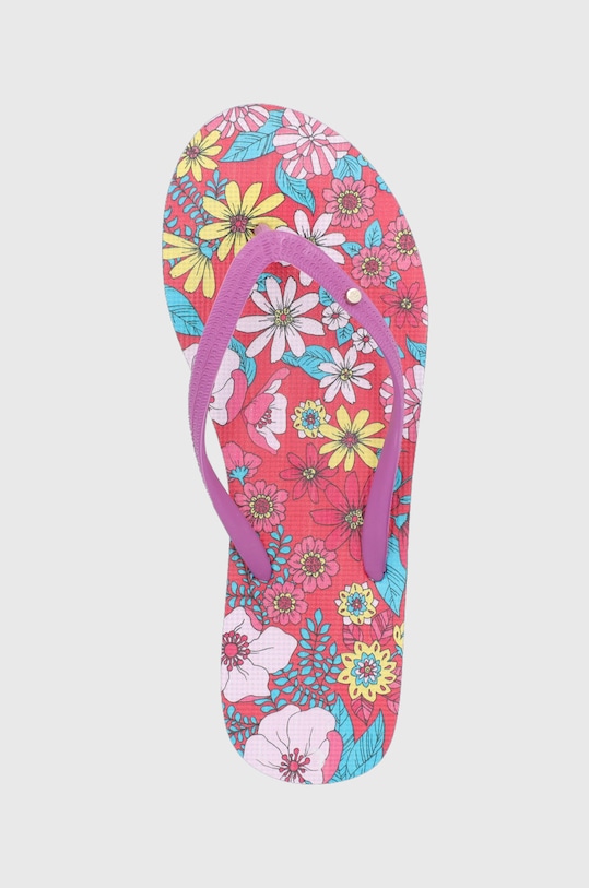 Japonki damskie multicolor płaski multicolor RS22.OBD823