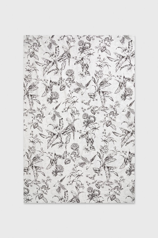 Obrus bawełniany 150 x 350 cm wzorzysty biały RS22.ORU903 biały RS22