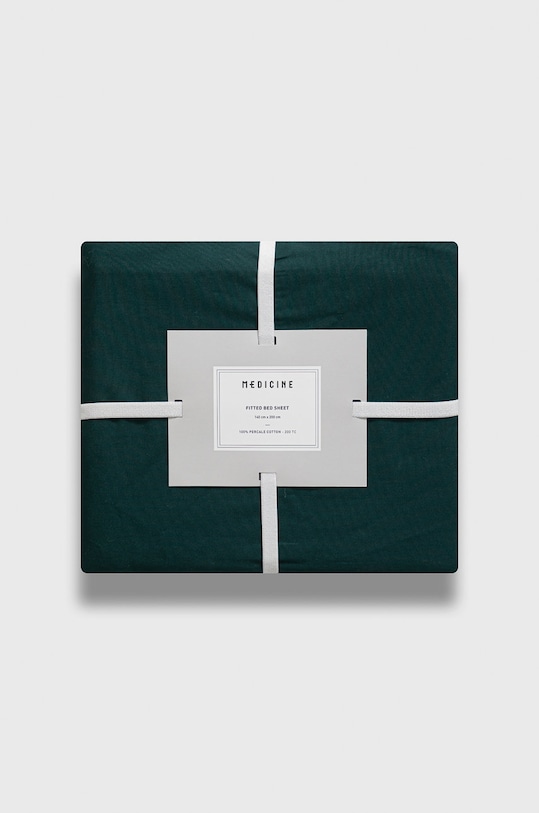 Medicine prześcieradło z gumką Basic RS22.PCU511 turkusowy RS22