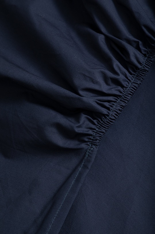 Sypialnia Prześcieradło z bawełny perkalowej z gumką 140 x 200 cm granatowe RS22.PCU512 granatowy