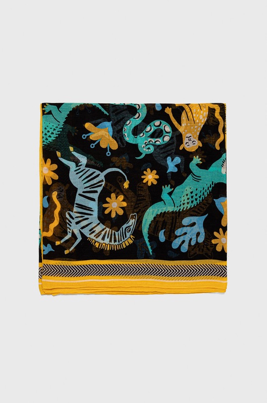 Akcesoria Szal damski wzorzysty multicolor RS22.SAD600 multicolor