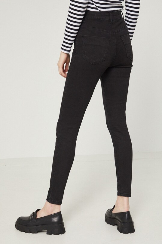 Odzież Jeansy damskie skinny czarne RS22.SJD031 czarny