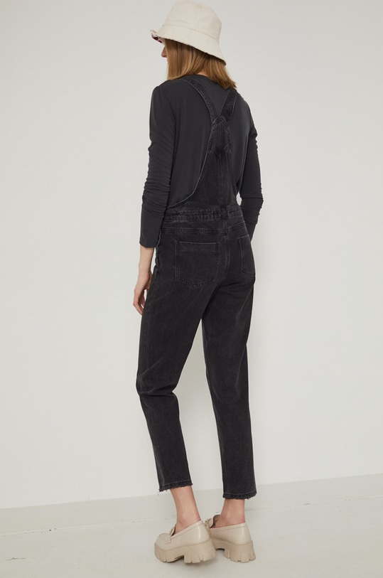 Odzież Ogrodniczki damskie czarne RS22.SJD402 czarny