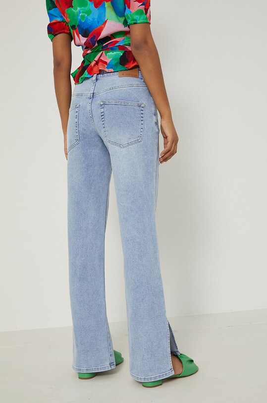 Odzież Jeansy damskie wide leg niebieskie RS22.SJD603 niebieski