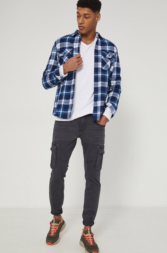 Rifle pánske Denim sivá RS22.SJM302