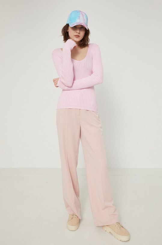 Nohavice dámske Flower Oasis ružová RS22.SPD303