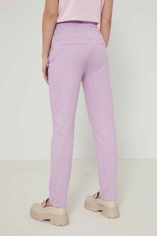 Odzież Spodnie dresowe damskie gładkie fioletowe RS22.SPD305 fioletowy