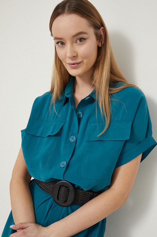 Šaty Eco Warrior tyrkysová RS22.SUD710