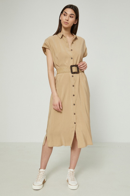 Medicine sukienka casual beżowy RS22.SUDA03