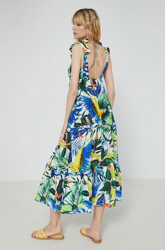 Oblečenie Šaty zo vzorovanej látky RS22.SUDB10 biela