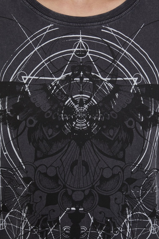 Medicine sukienka bawełniana RS22.SUDC13 szary