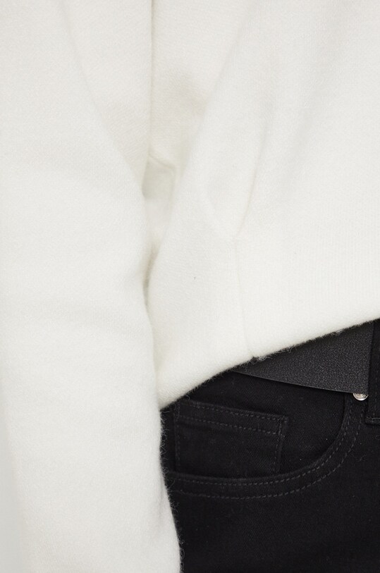 Sweter damski gładki biały RS22.SWD020 biały