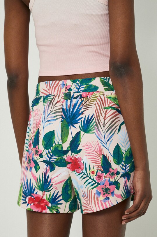 Odzież Szorty damskie high waist różowe RS22.SZD094 różowy