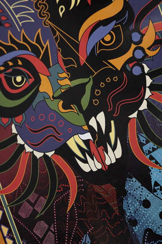 Torba bawełniana z nadrukiem czarna czarny RS22.TCM900