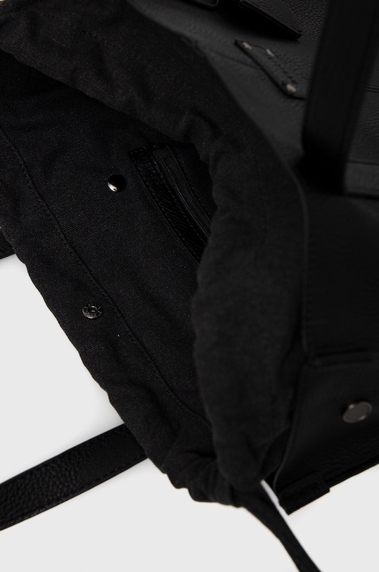 Torebka damska ze skóry ekologicznej czarna RS22.TOD200