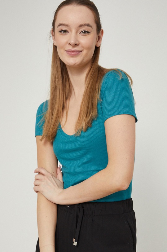 Medicine tricou uni turcoaz RS22.TSD072