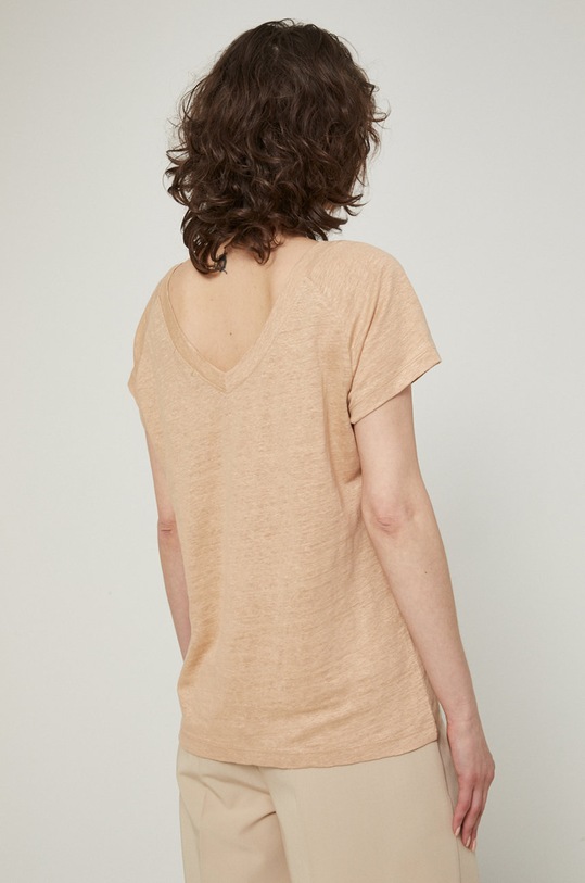 Odzież Medicine t-shirt lniany RS22.TSD719 beżowy